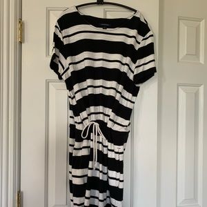 Lands’ End Short Sleeve Mid-Length Dress